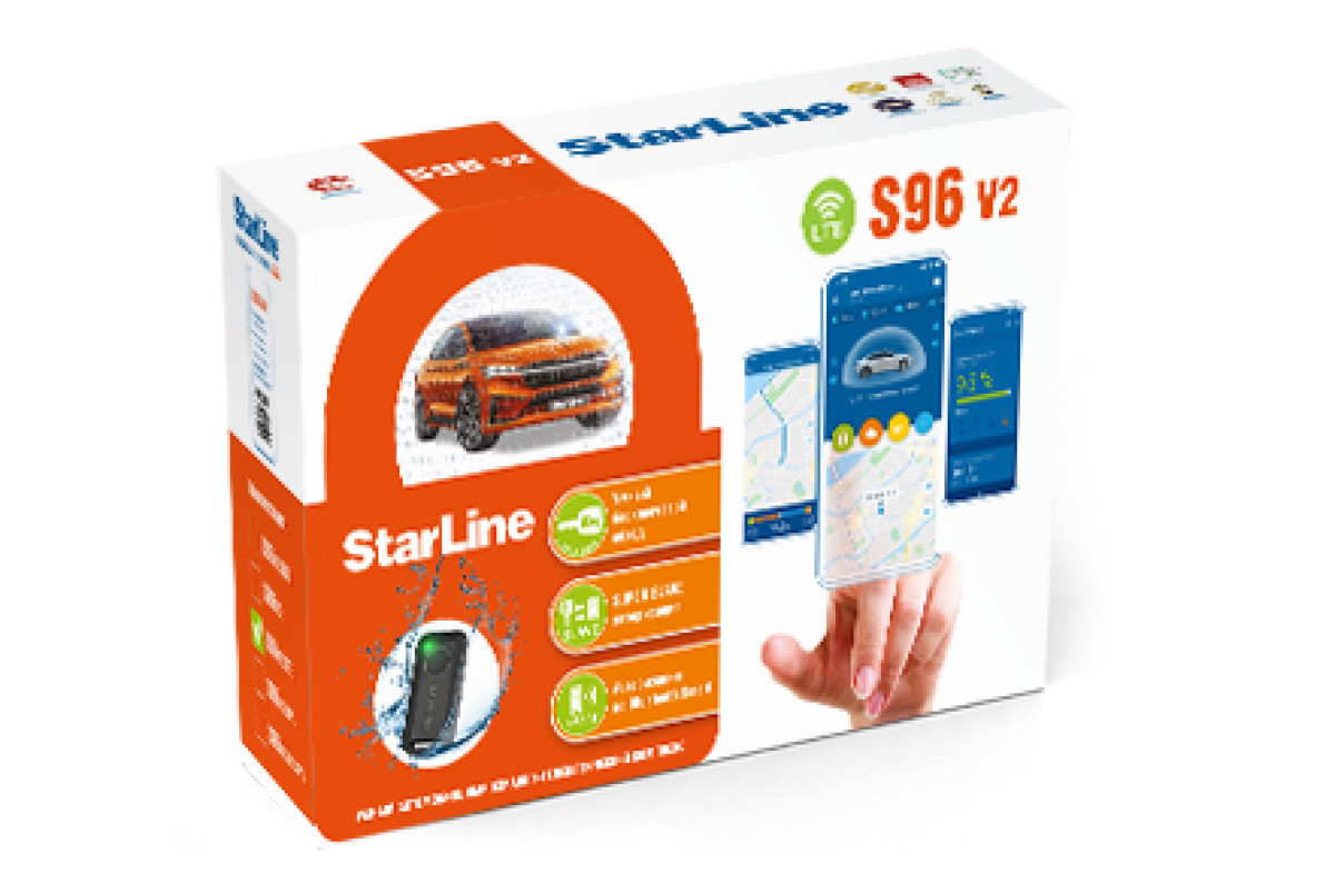 Автосигнализация StarLine S96 v2 BT 2CAN+4LIN 2SIM LTE – купить, установить  в интернет-магазине в Москве