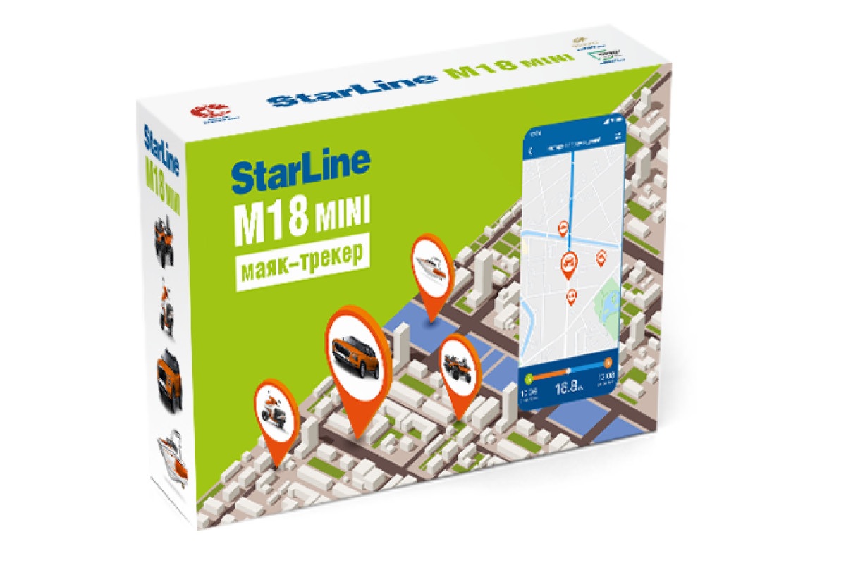 GPS-маяк StarLine M18 mini купить за 3 990 ₽ с доставкой по России