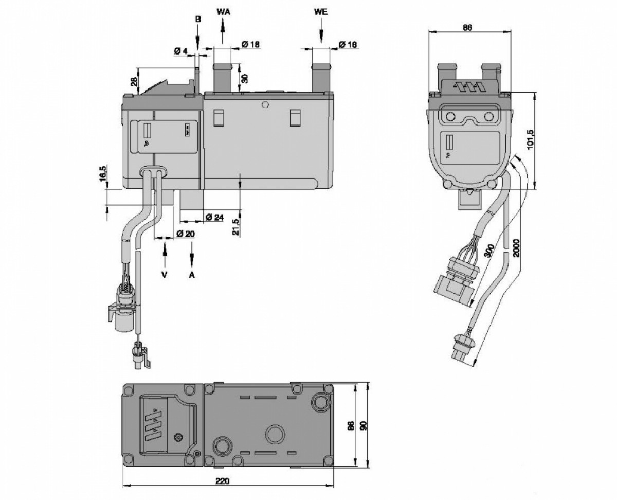 Предпусковой подогреватель Eberspacher HYDRONIC D5W S (дизель) купить за 48  300 ₽ с доставкой по России