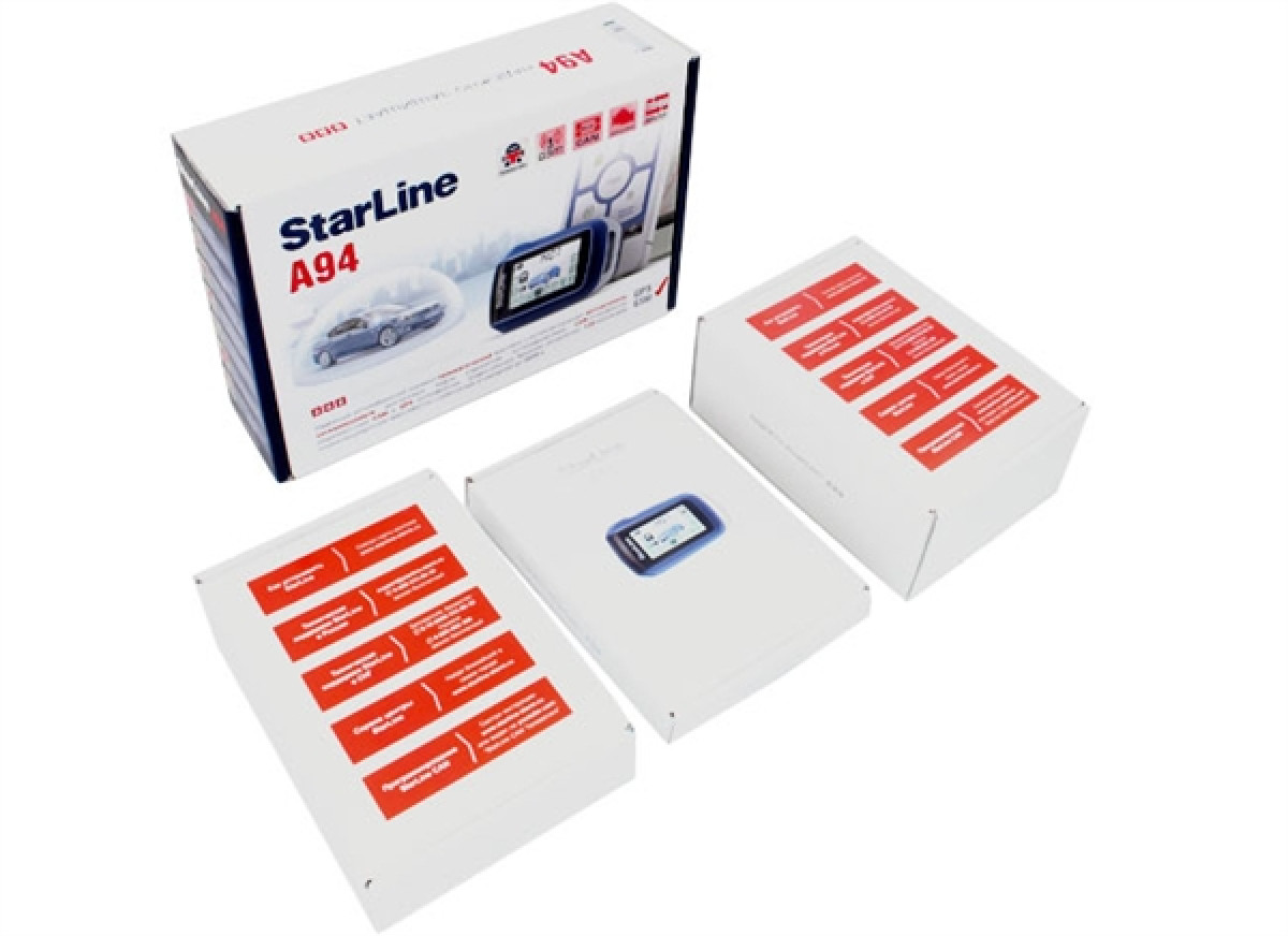 Автосигнализация StarLine A94 GSM купить за 18 100 ₽ с доставкой по России