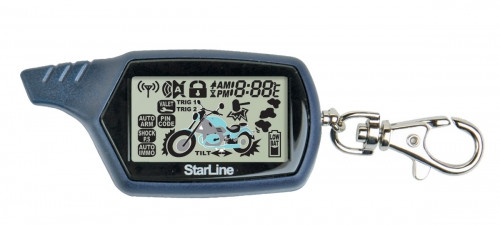 StarLine Moto V7 брелок с ЖК