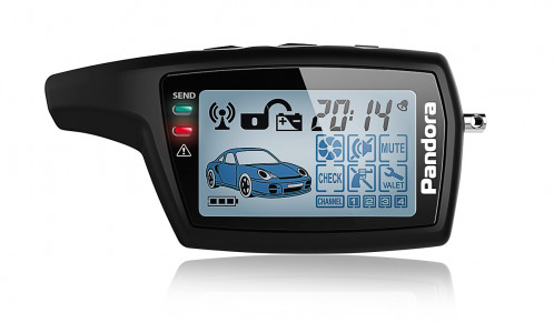 Pandora LX 3257/3297/3030/3050, DXL 3930/3940/3210i/3500i/3700i брелок D-074 с ЖК