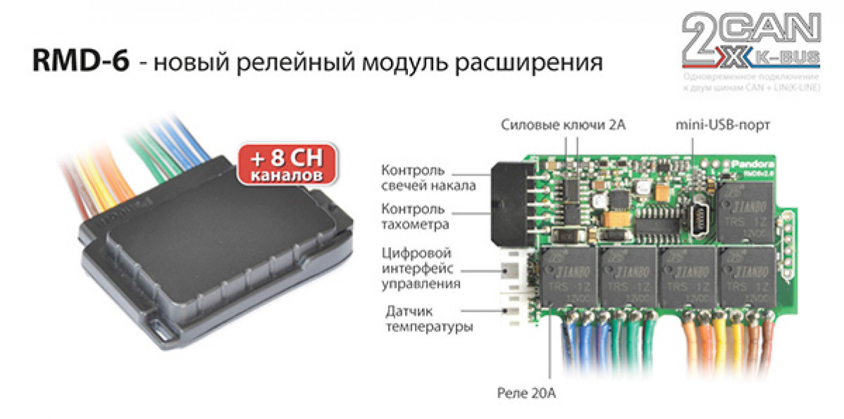 Схема pandora rmd 5