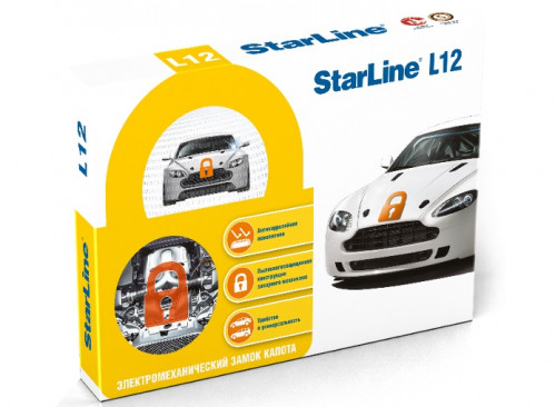 StarLine L12 электромеханический замок капота
