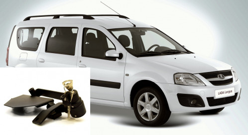 Гарант Консул на КПП LADA LARGUS*/2012-/*Селектор №8200 670 972 (белый)*М5*R-назад 23008.F