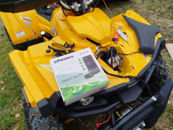 Avantis Hunter 200 Big установка Pandora Smart Moto