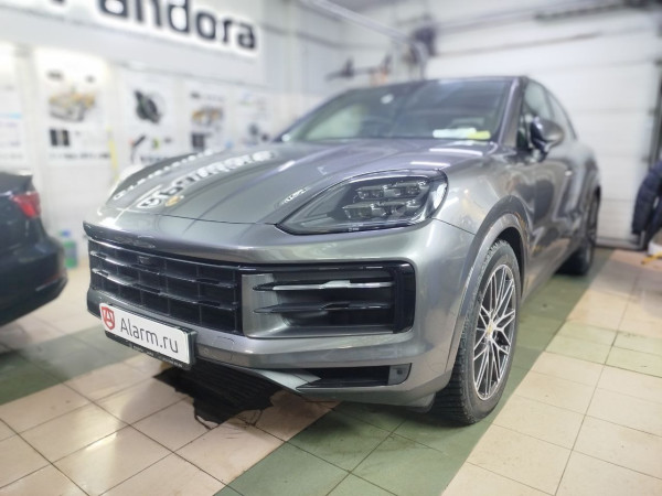 Porsche Cayenne установка Pandora VX 4G GPS v3